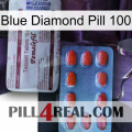 Blue Diamond Pill 100 36